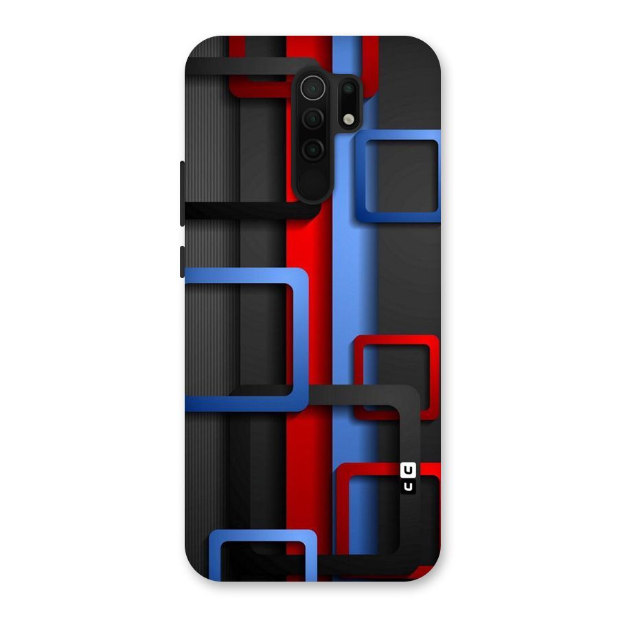 Abstract Box Back Case for Poco M2