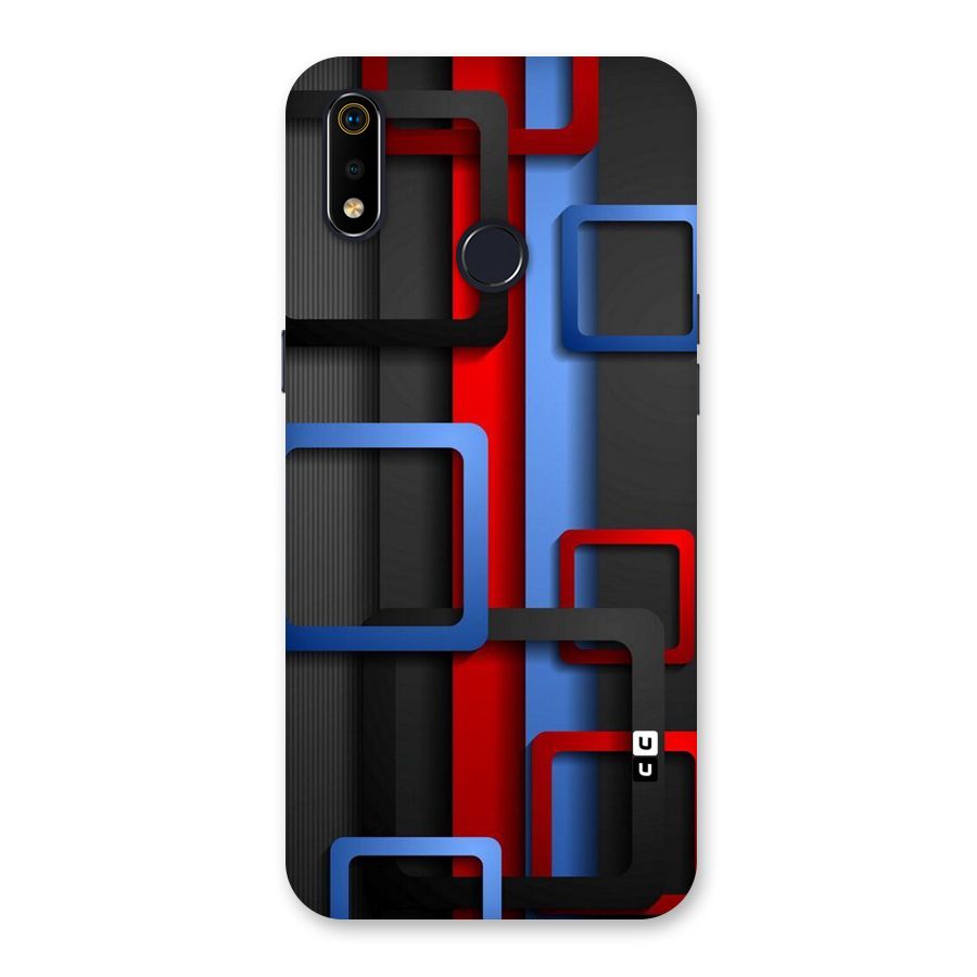 Abstract Box Back Case for Realme 3i