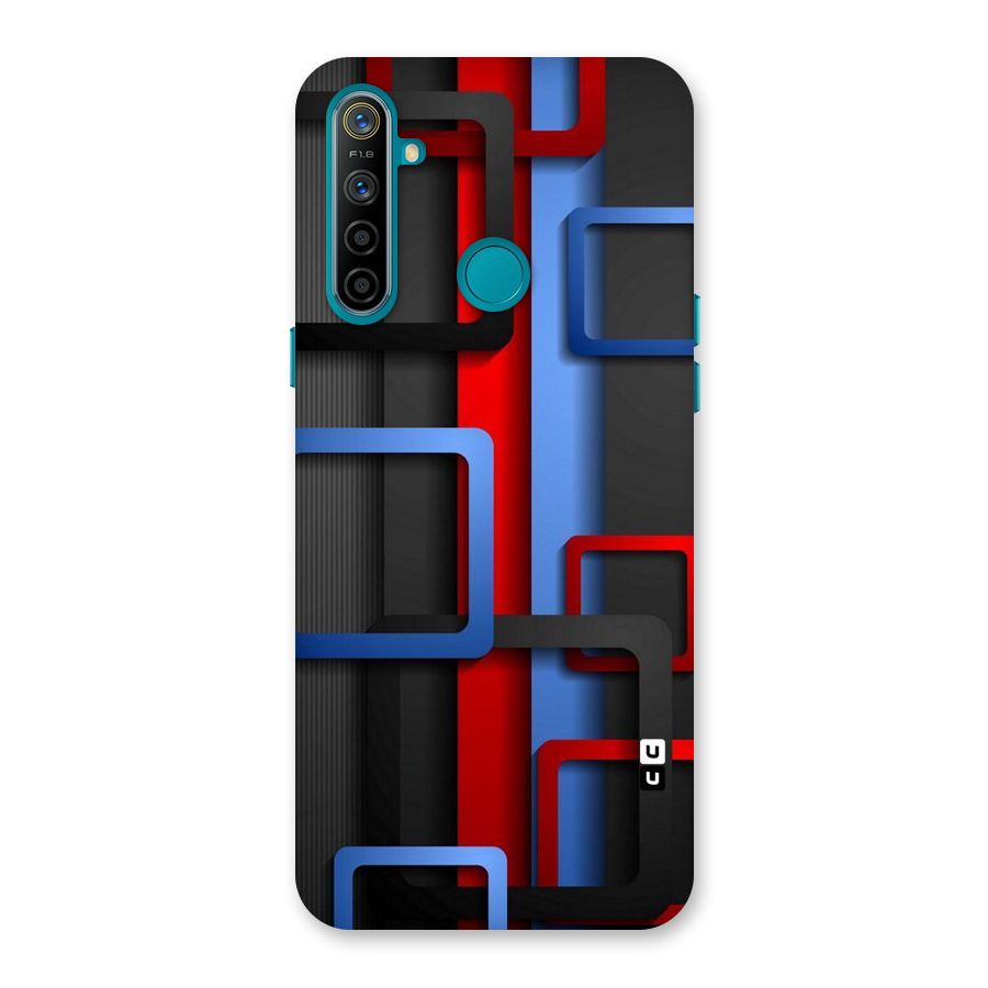 Abstract Box Back Case for Realme 5i
