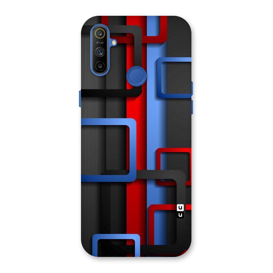 Abstract Box Back Case for Realme Narzo 10A