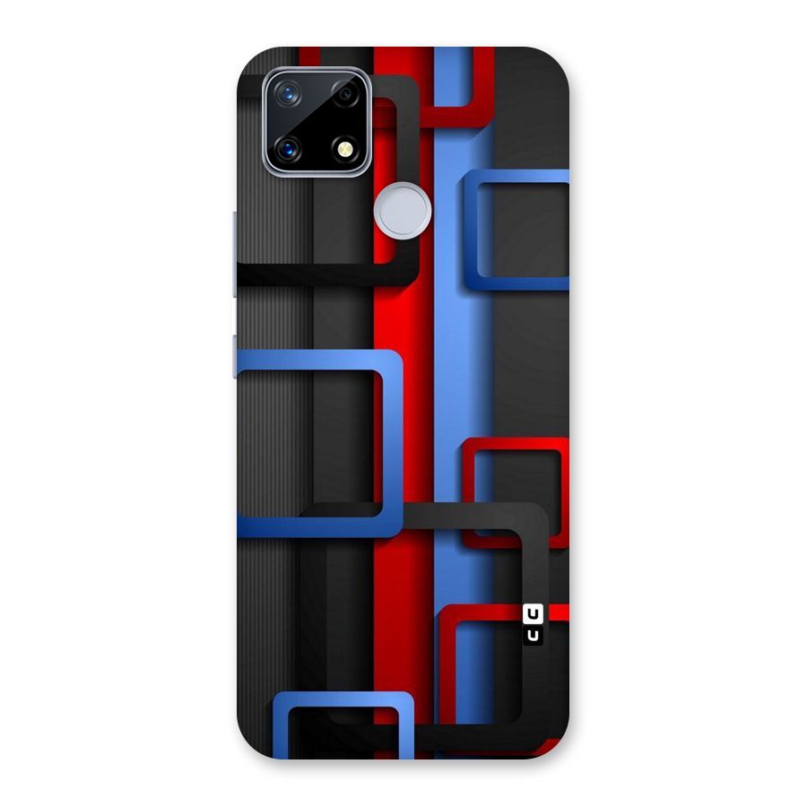 Abstract Box Back Case for Realme Narzo 20