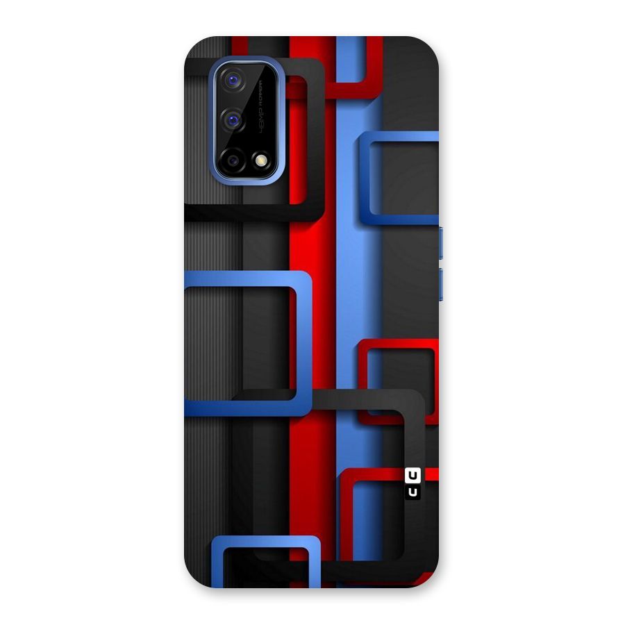 Abstract Box Back Case for Realme Narzo 30 Pro