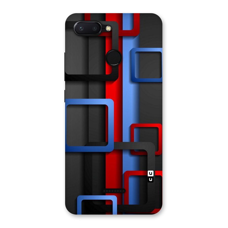 Abstract Box Back Case for Redmi 6
