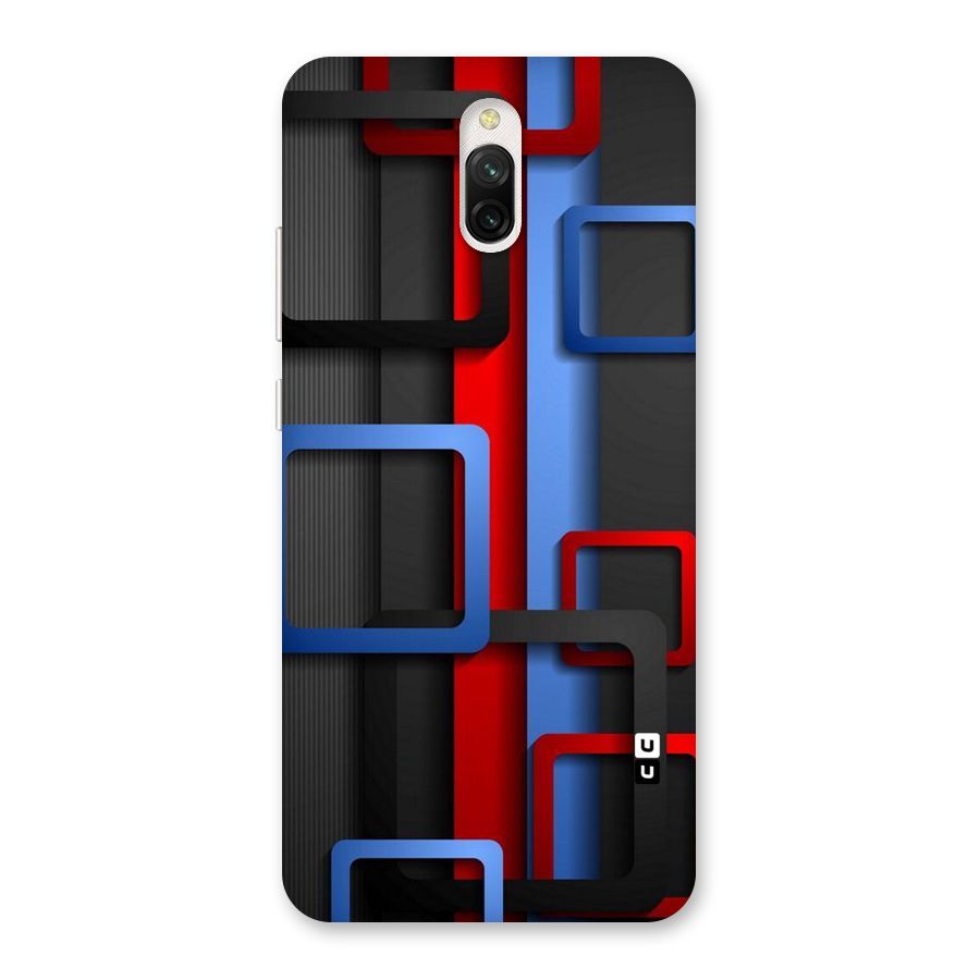 Abstract Box Back Case for Redmi 8A Dual