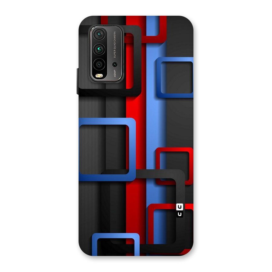 Abstract Box Back Case for Redmi 9 Power