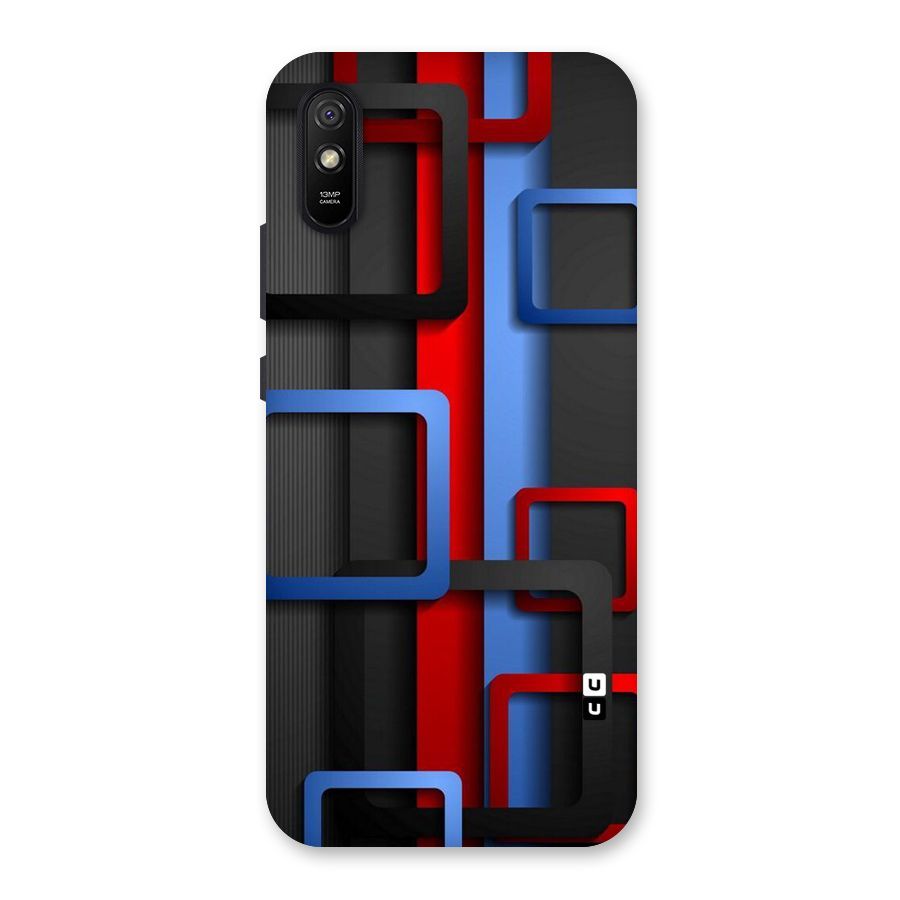 Abstract Box Back Case for Redmi 9i