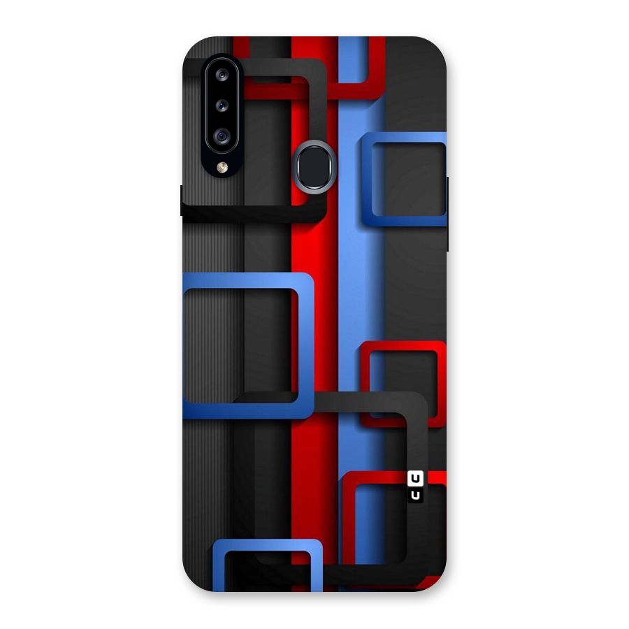 Abstract Box Back Case for Samsung Galaxy A20s