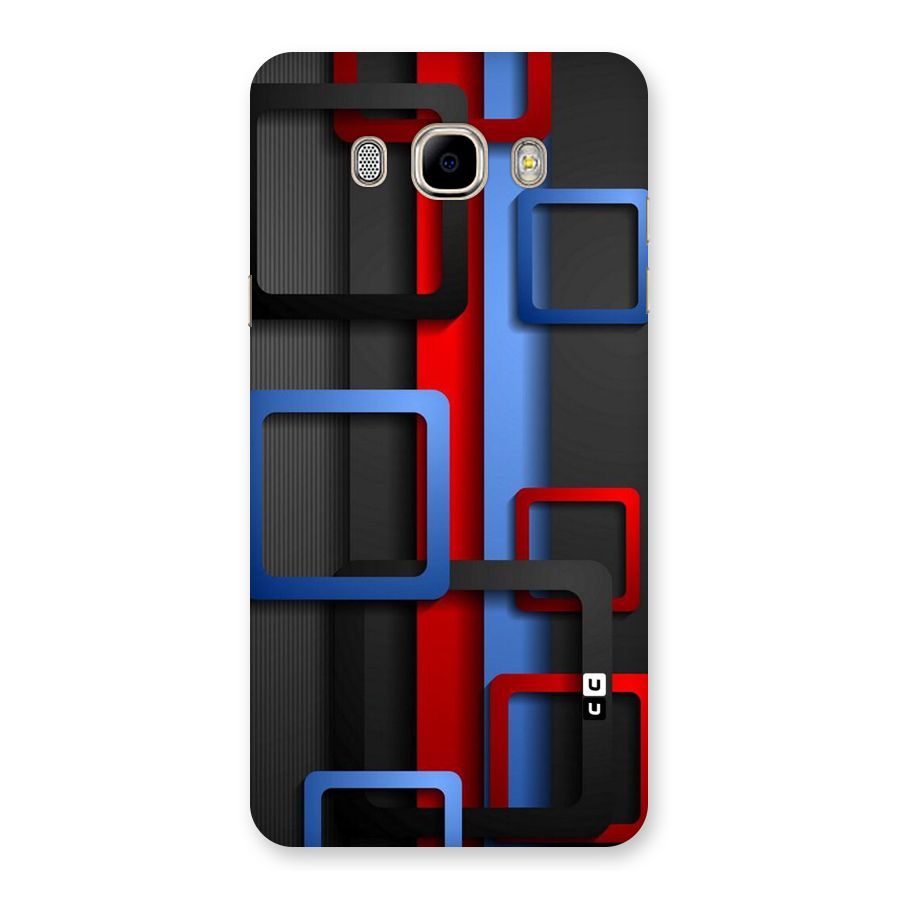 Abstract Box Back Case for Samsung Galaxy J7 2016