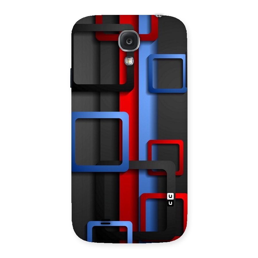 Abstract Box Back Case for Samsung Galaxy S4