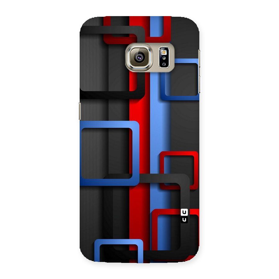 Abstract Box Back Case for Samsung Galaxy S6 Edge