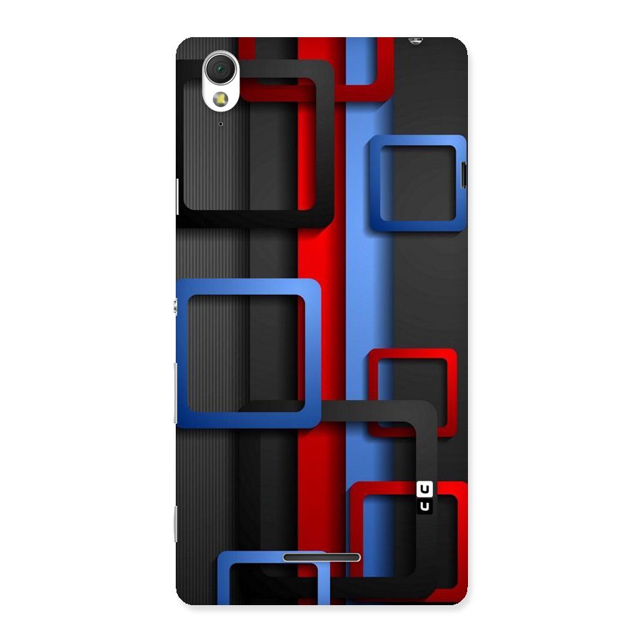 Abstract Box Back Case for Sony Xperia T3