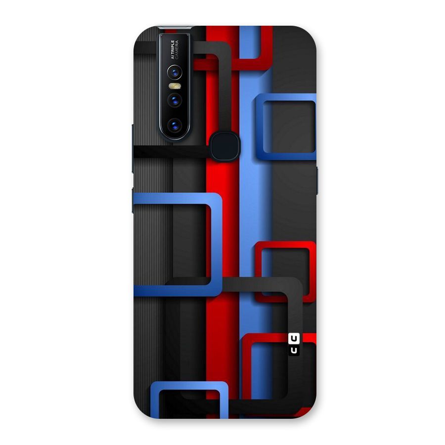 Abstract Box Back Case for Vivo V15