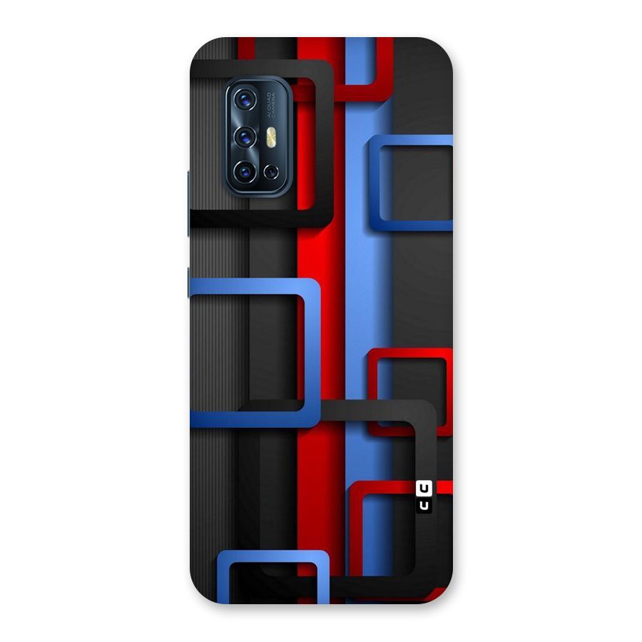 Abstract Box Back Case for Vivo V17
