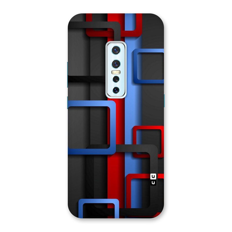 Abstract Box Back Case for Vivo V17 Pro