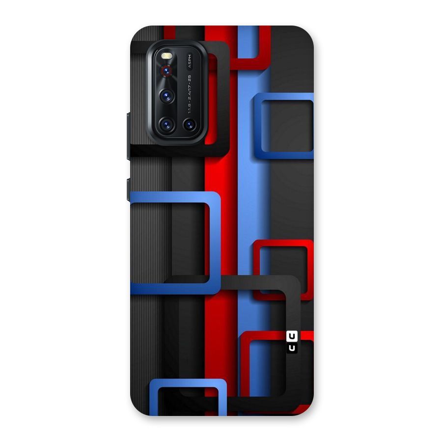 Abstract Box Back Case for Vivo V19