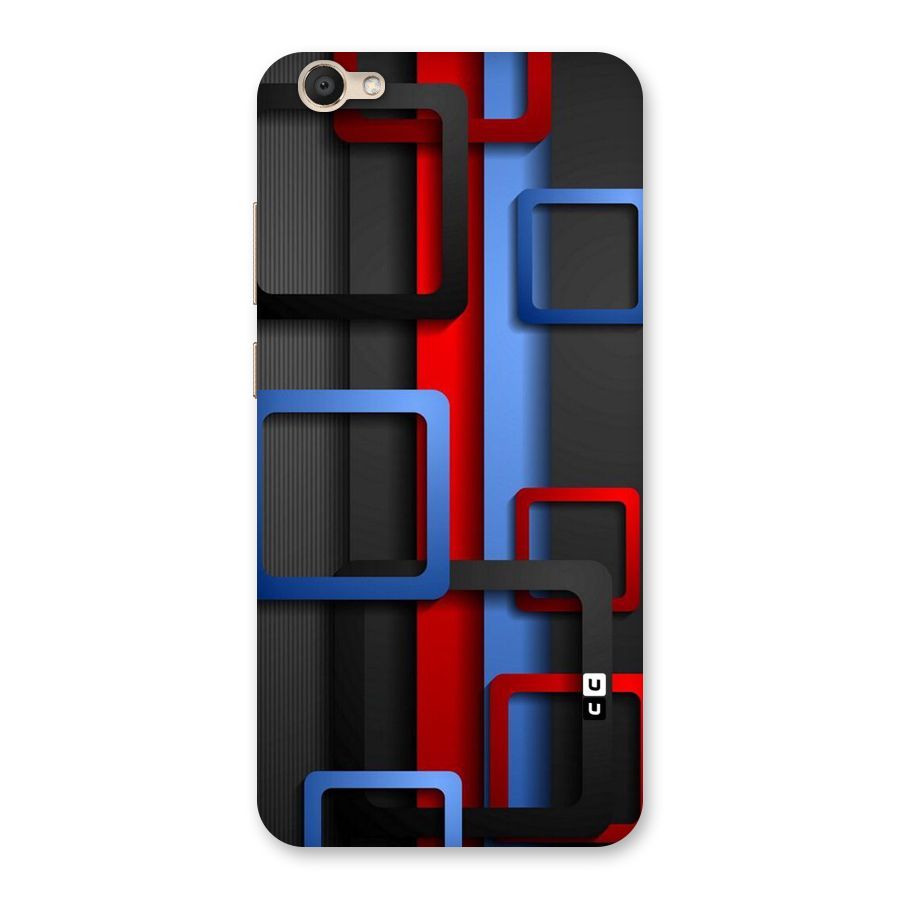 Abstract Box Back Case for Vivo V5