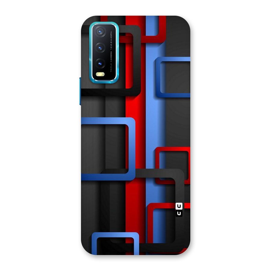 Abstract Box Back Case for Vivo Y20G