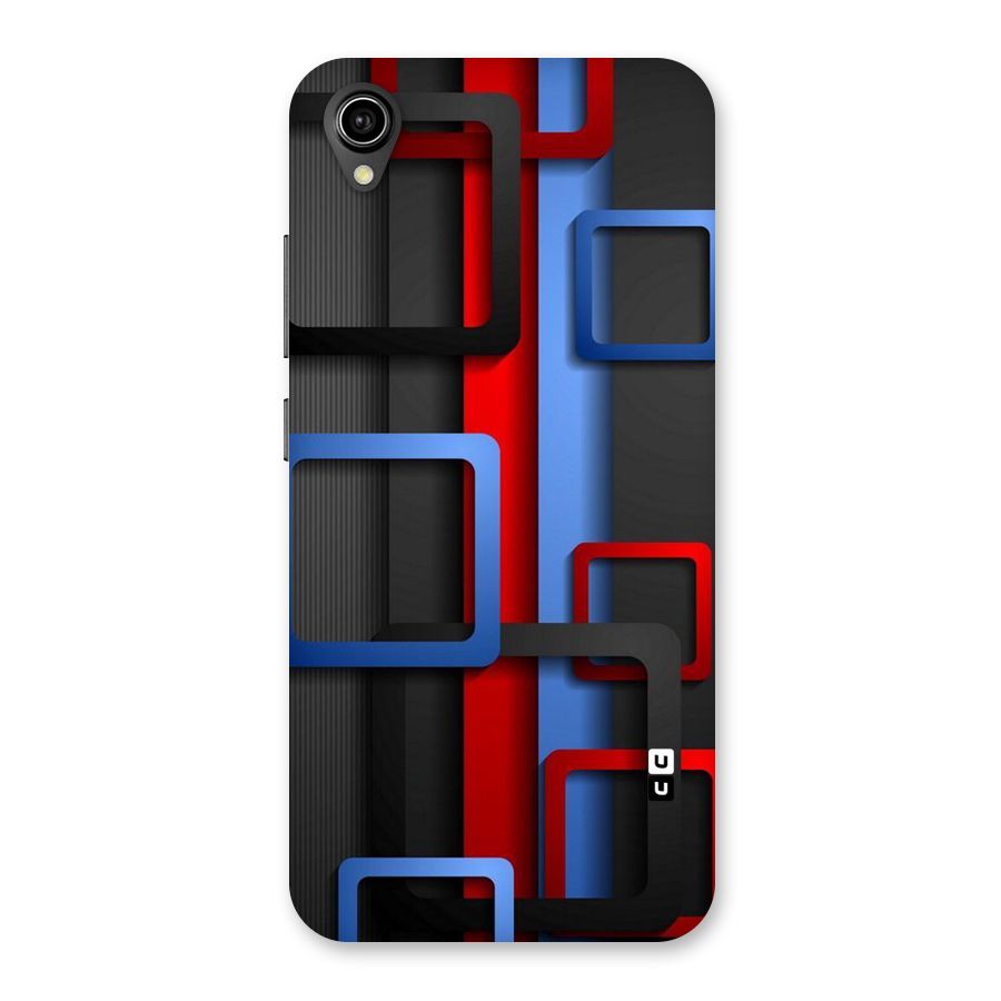 Abstract Box Back Case for Vivo Y90
