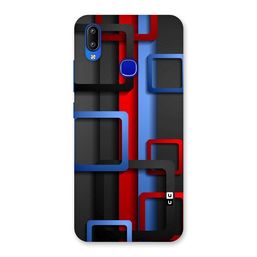 Abstract Box Back Case for Vivo Y91