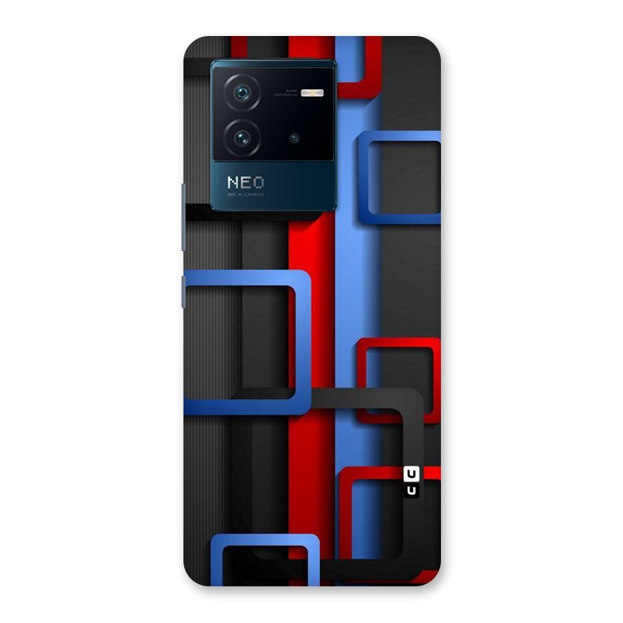 Abstract Box Back Case for Vivo iQOO Neo 6 5G
