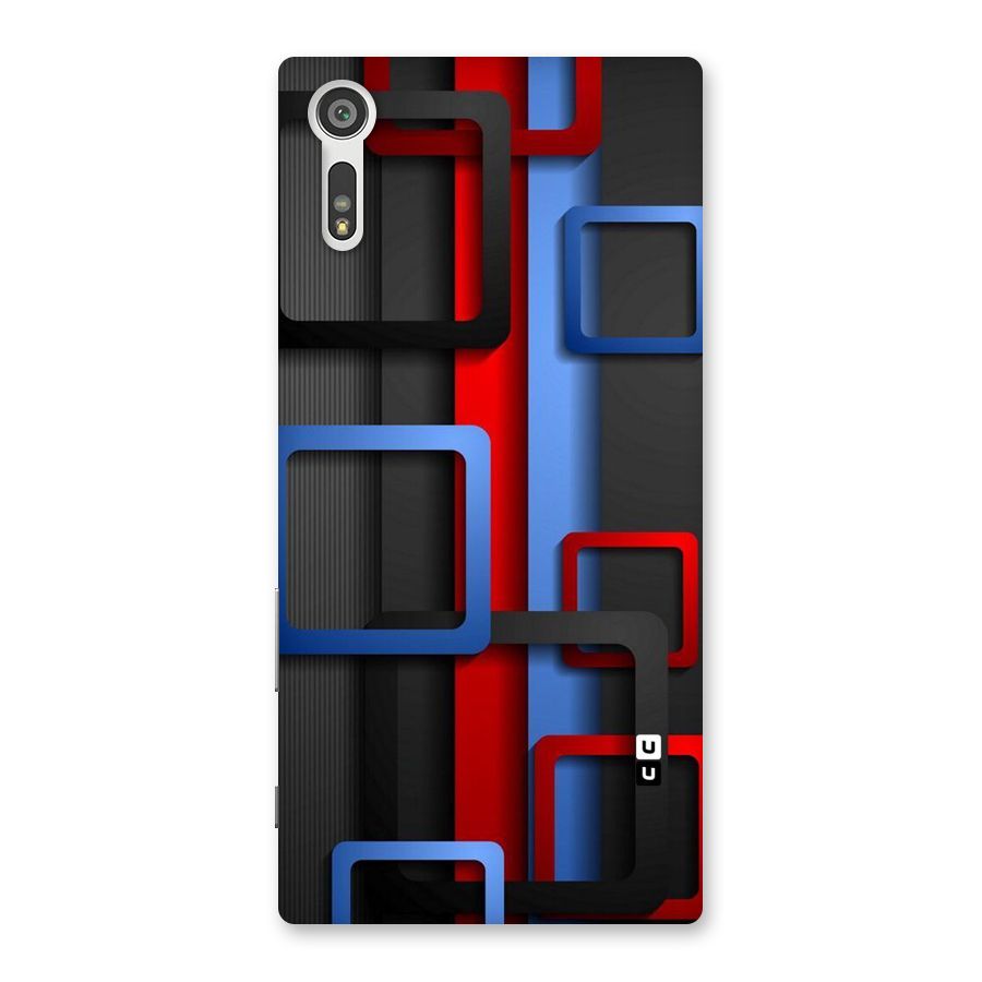 Abstract Box Back Case for Xperia XZ
