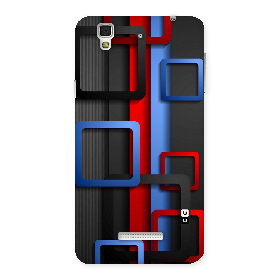 Abstract Box Back Case for YU Yureka Plus