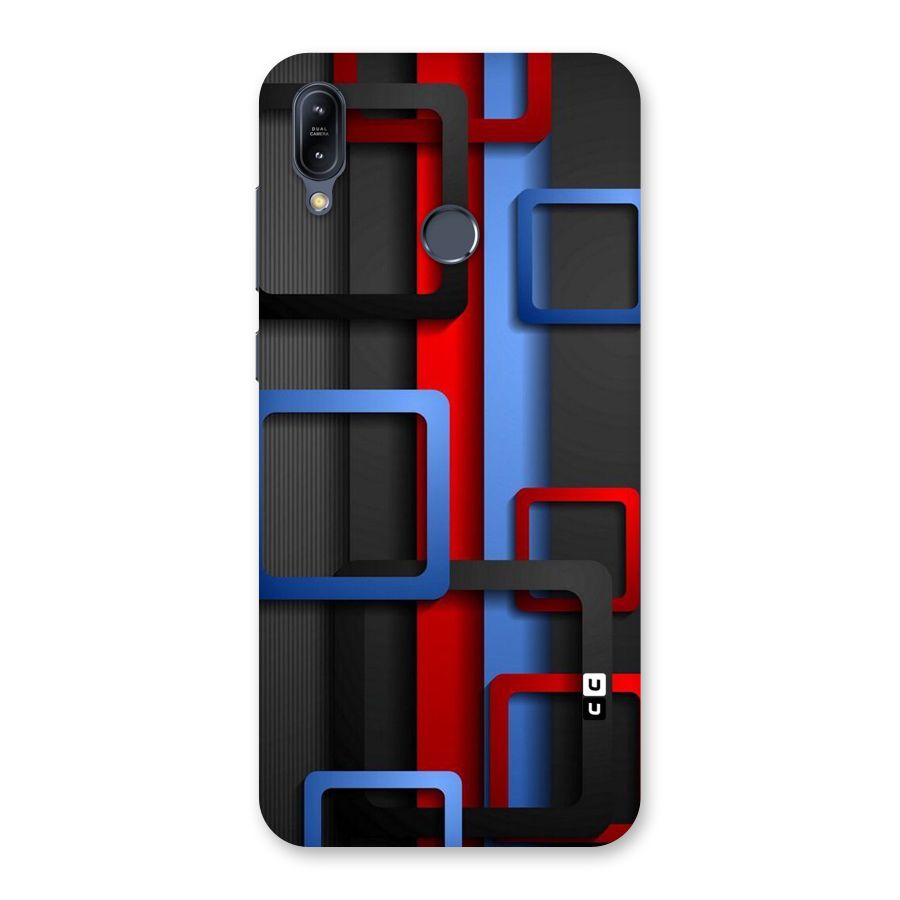 Abstract Box Back Case for Zenfone Max M2