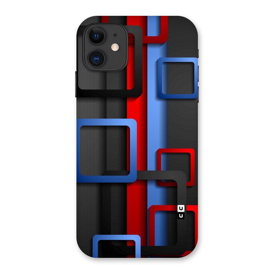 Abstract Box Back Case for iPhone 11