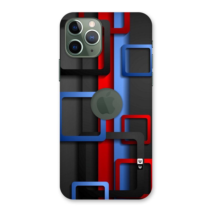 Abstract Box Back Case for iPhone 11 Pro Logo  Cut