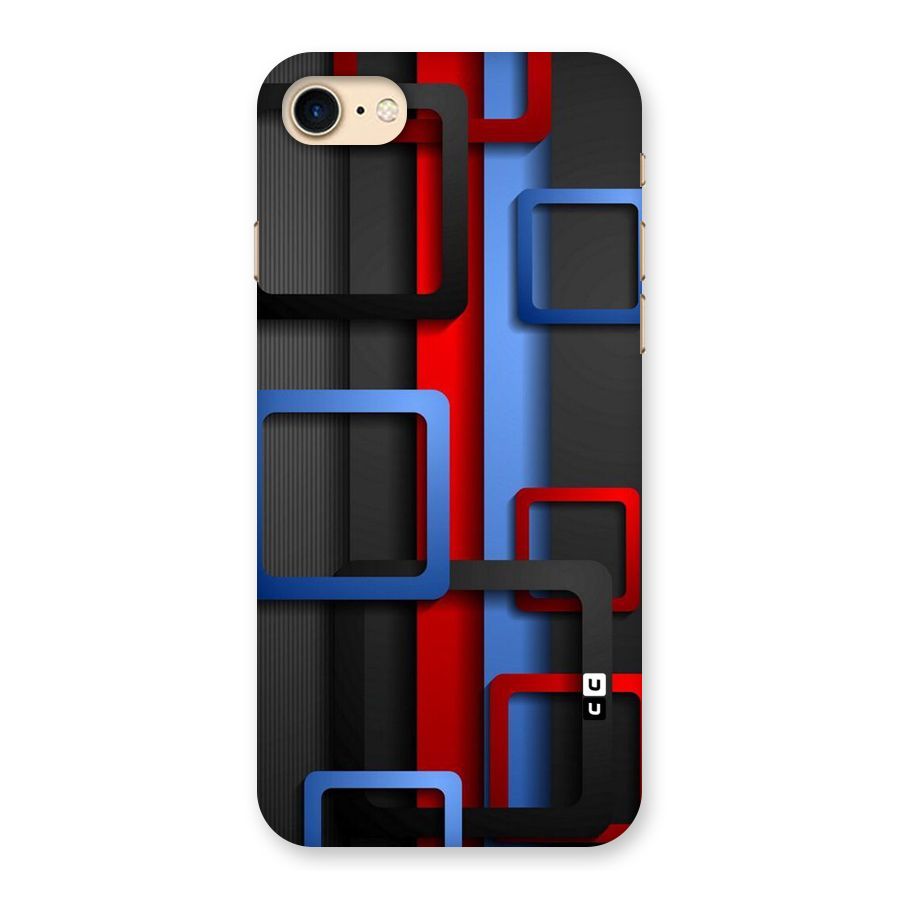 Abstract Box Back Case for iPhone 7