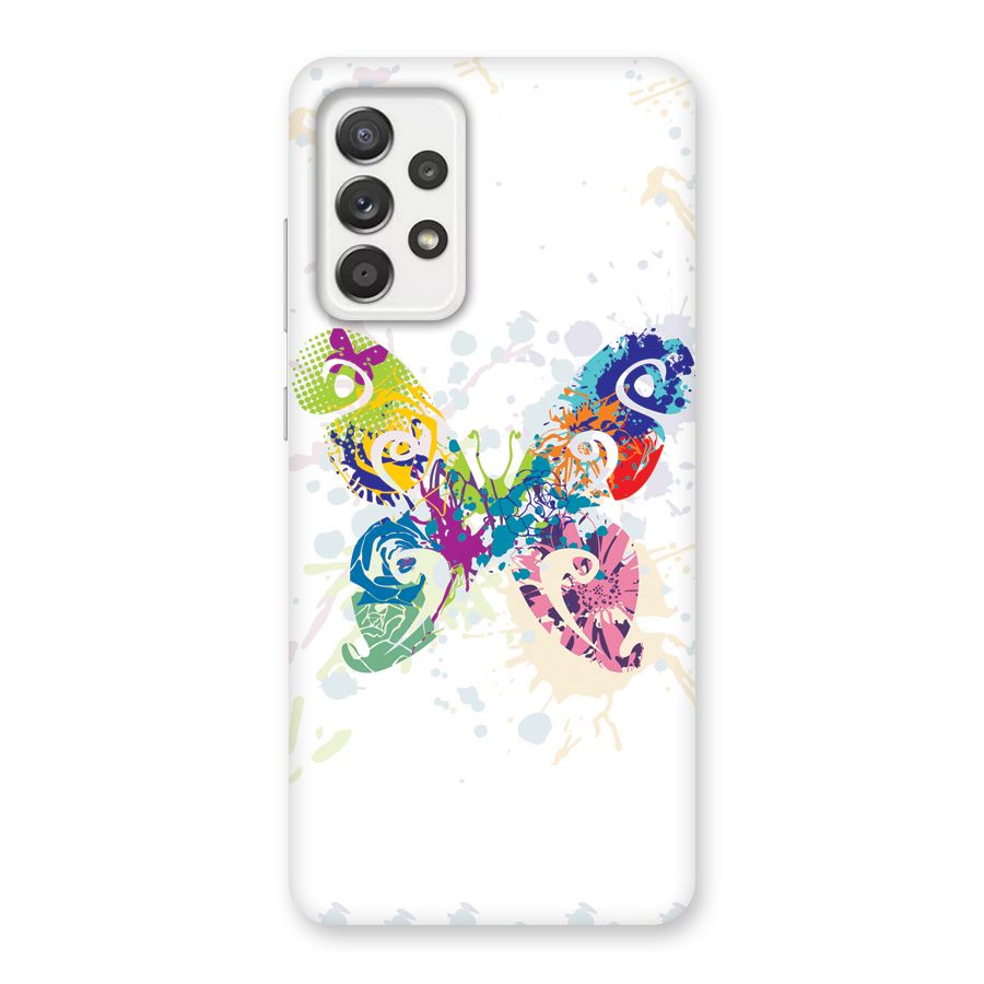 Abstract Butterfly Back Case for Galaxy A52