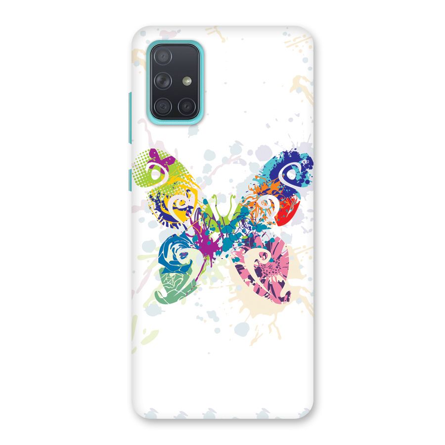 Abstract Butterfly Back Case for Galaxy A71