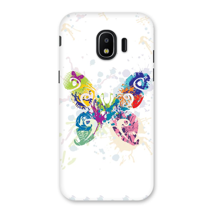 Abstract Butterfly Back Case for Galaxy J2 Pro 2018