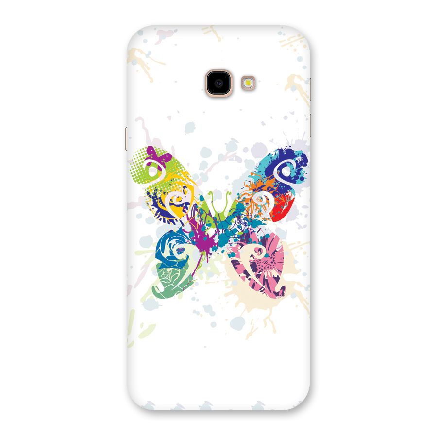 Abstract Butterfly Back Case for Galaxy J4 Plus