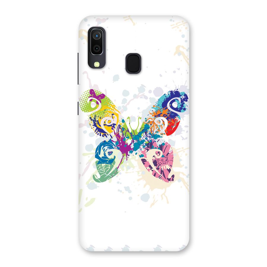 Abstract Butterfly Back Case for Galaxy M10s