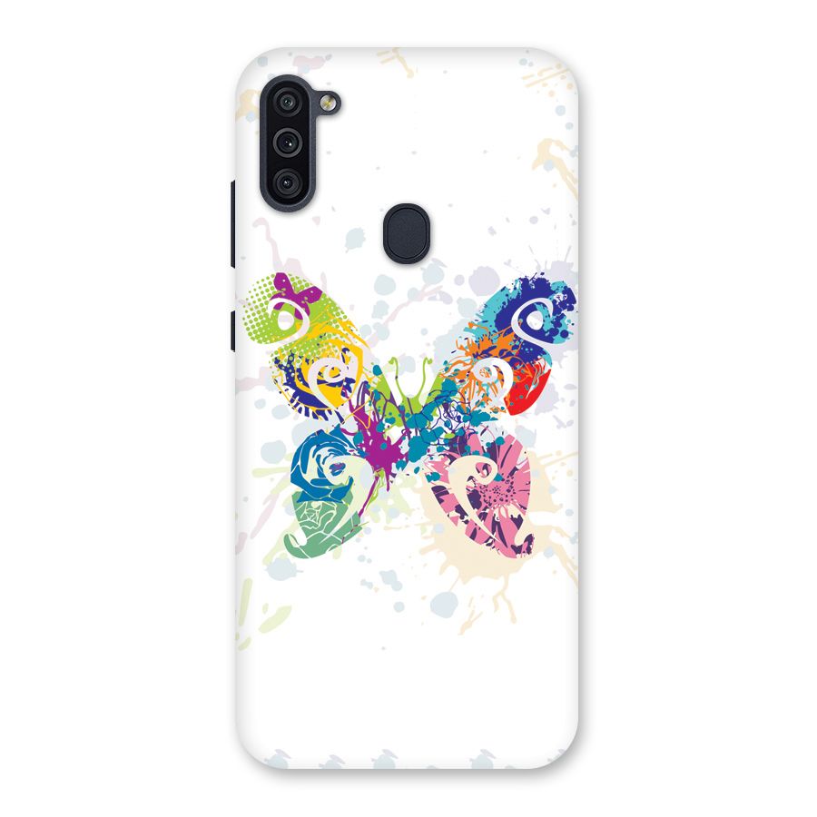 Abstract Butterfly Back Case for Galaxy M11