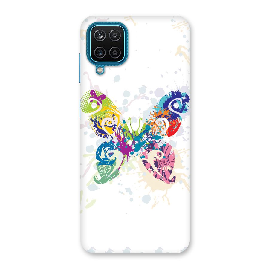 Abstract Butterfly Back Case for Galaxy M12