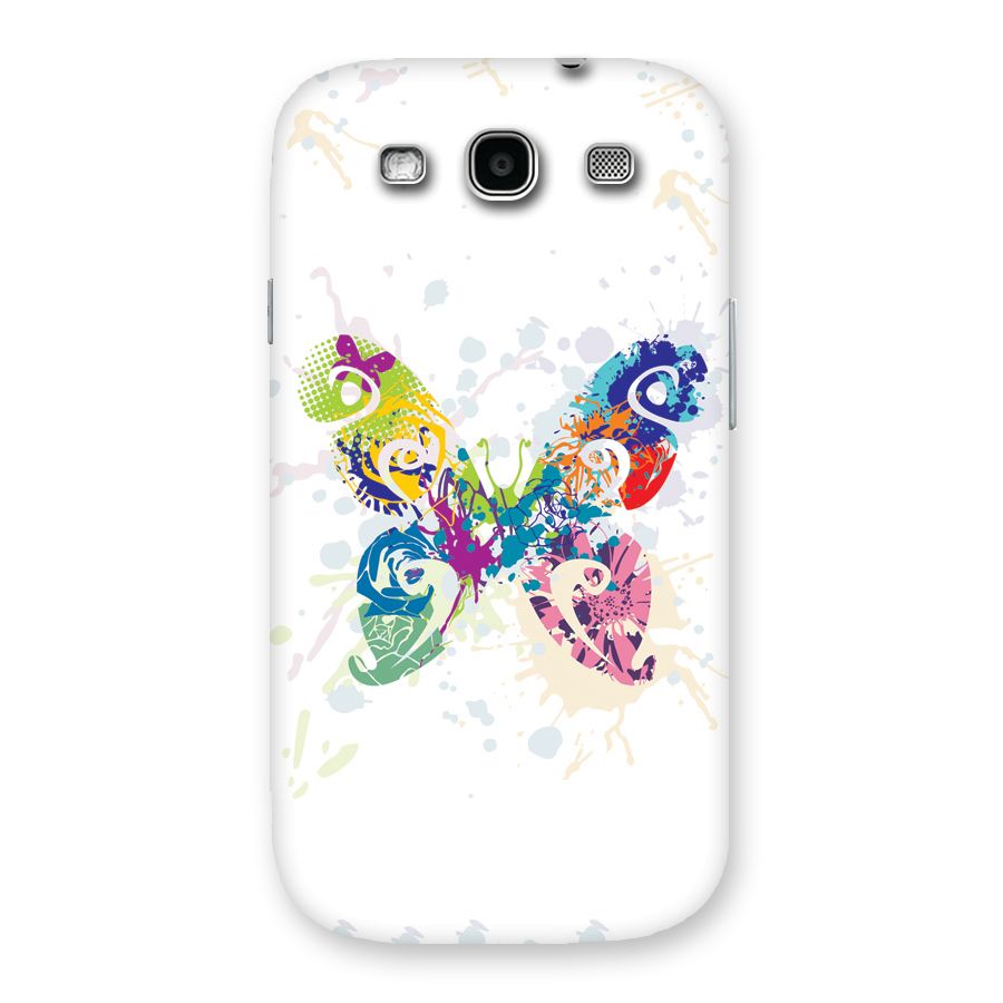 Abstract Butterfly Back Case for Galaxy S3
