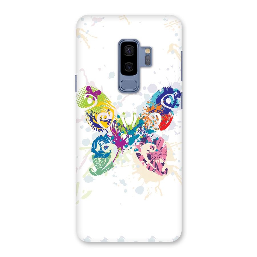 Abstract Butterfly Back Case for Galaxy S9 Plus