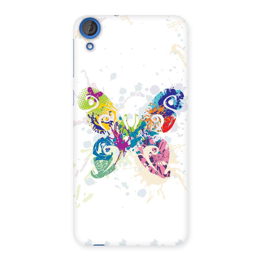 Abstract Butterfly Back Case for HTC Desire 820s
