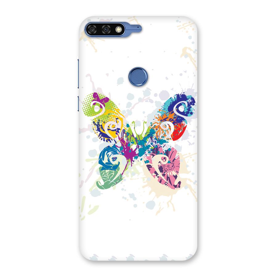 Abstract Butterfly Back Case for Honor 7C