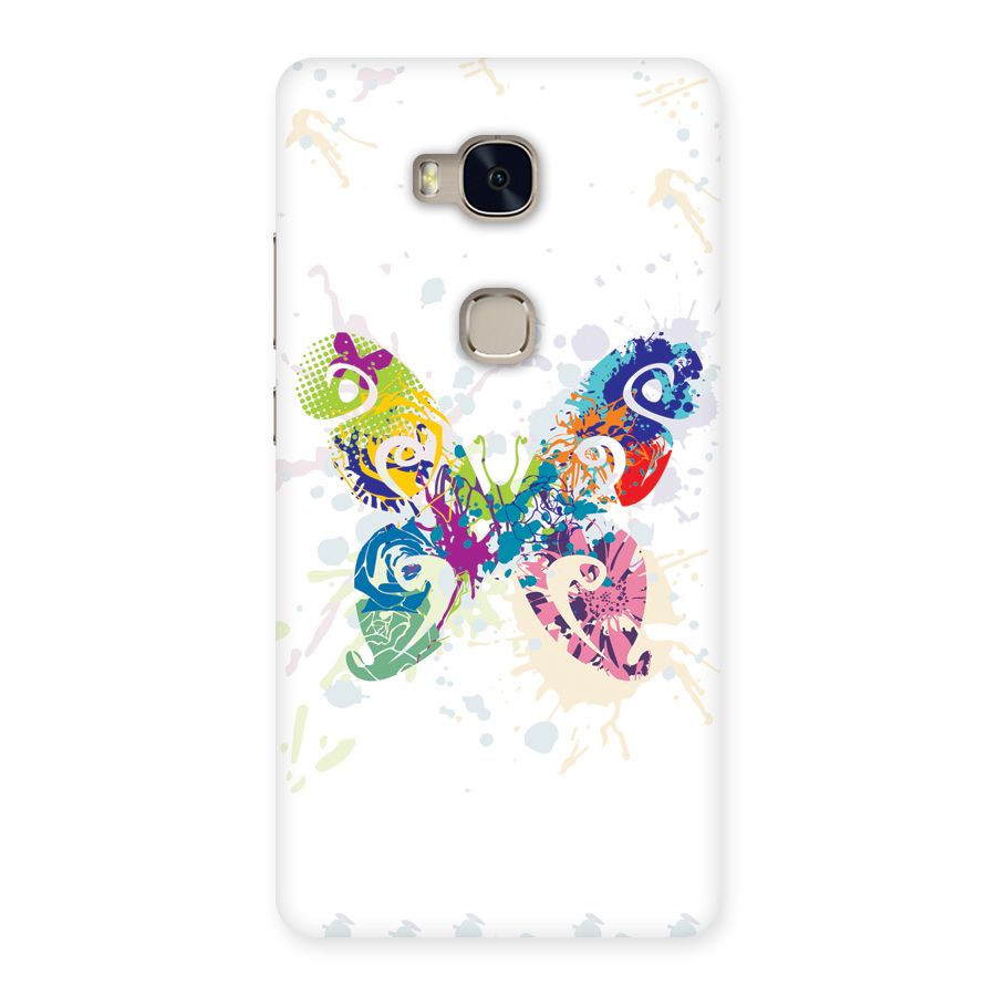 Abstract Butterfly Back Case for Huawei Honor 5X
