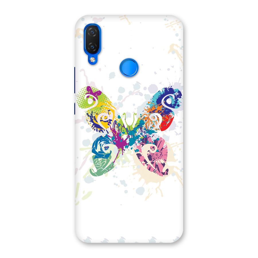 Abstract Butterfly Back Case for Huawei P Smart+