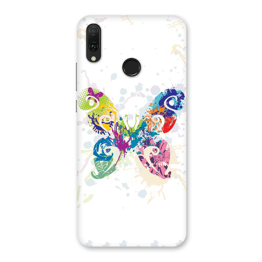 Abstract Butterfly Back Case for Huawei Y9 (2019)