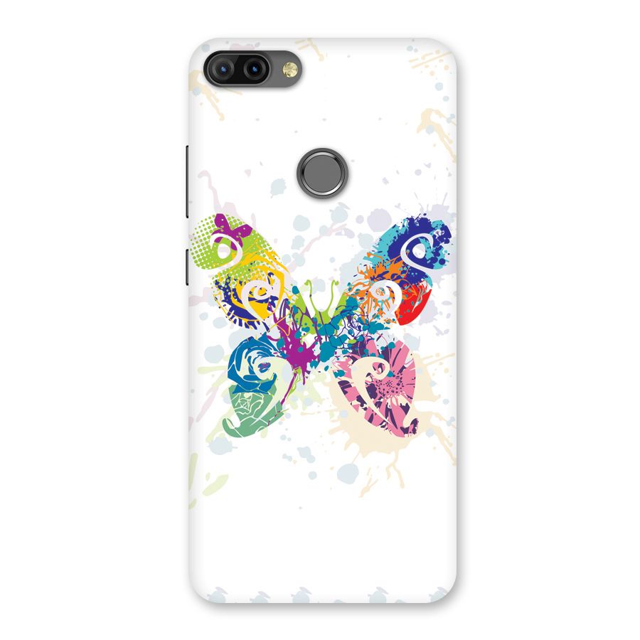 Abstract Butterfly Back Case for Infinix Hot 6 Pro
