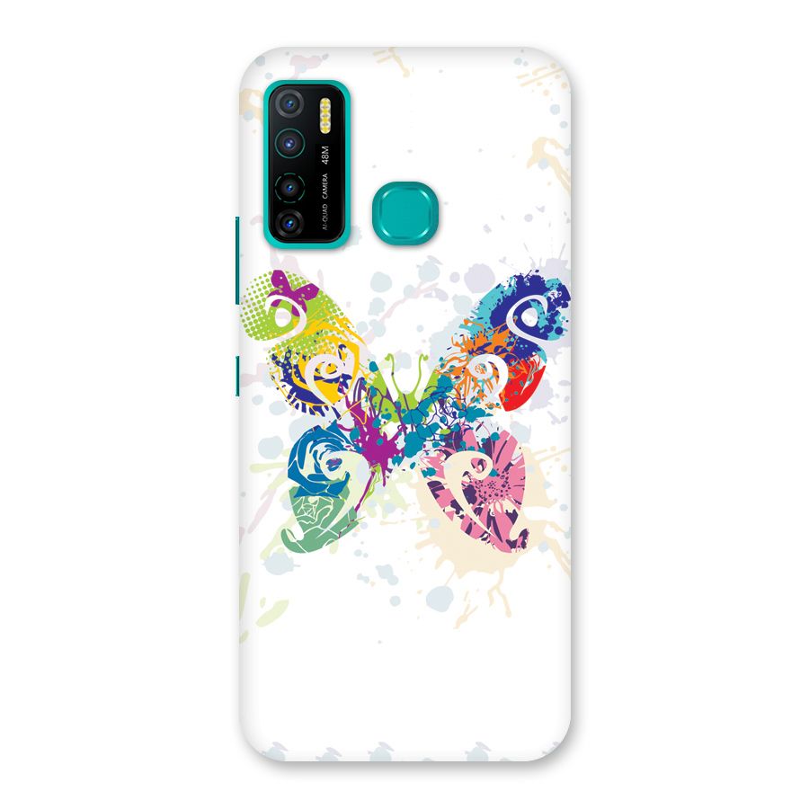 Abstract Butterfly Back Case for Infinix Hot 9 Pro