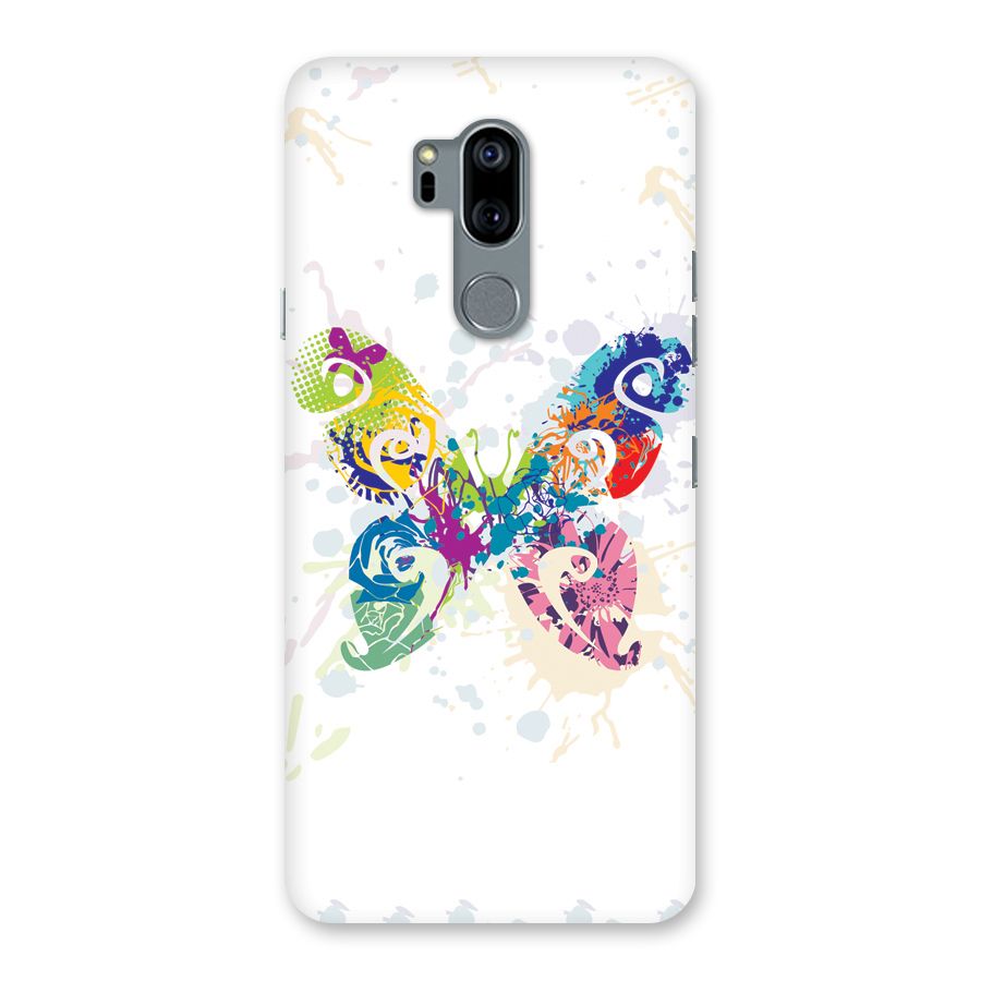 Abstract Butterfly Back Case for LG G7