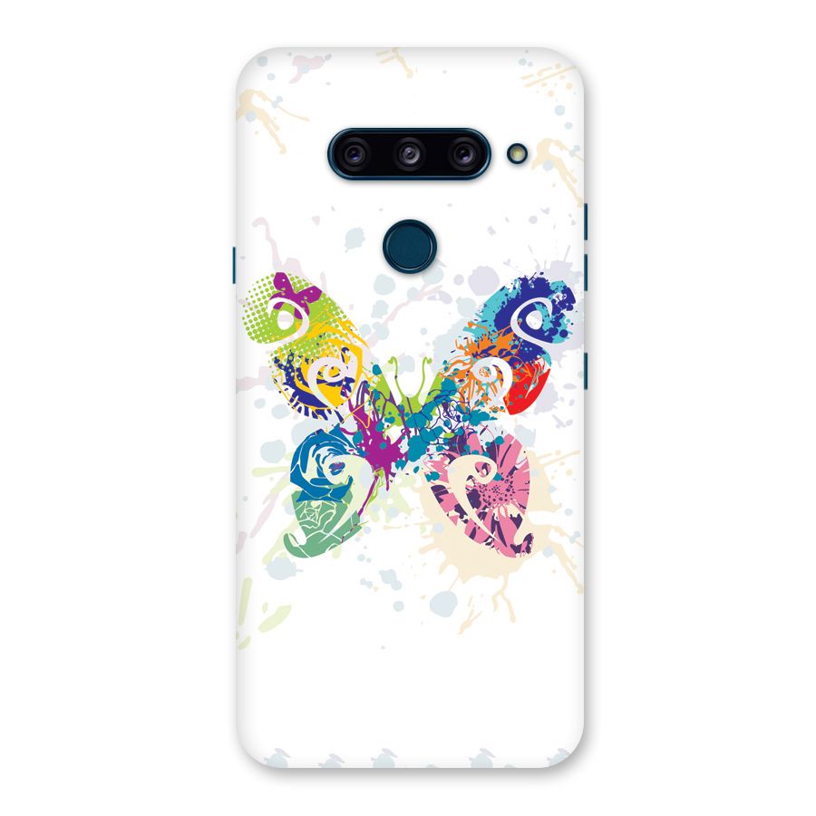 Abstract Butterfly Back Case for LG  V40 ThinQ