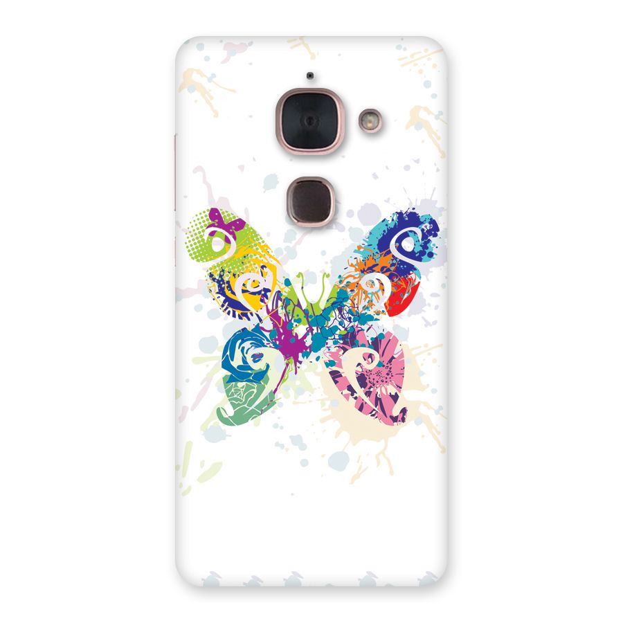 Abstract Butterfly Back Case for Le Max 2