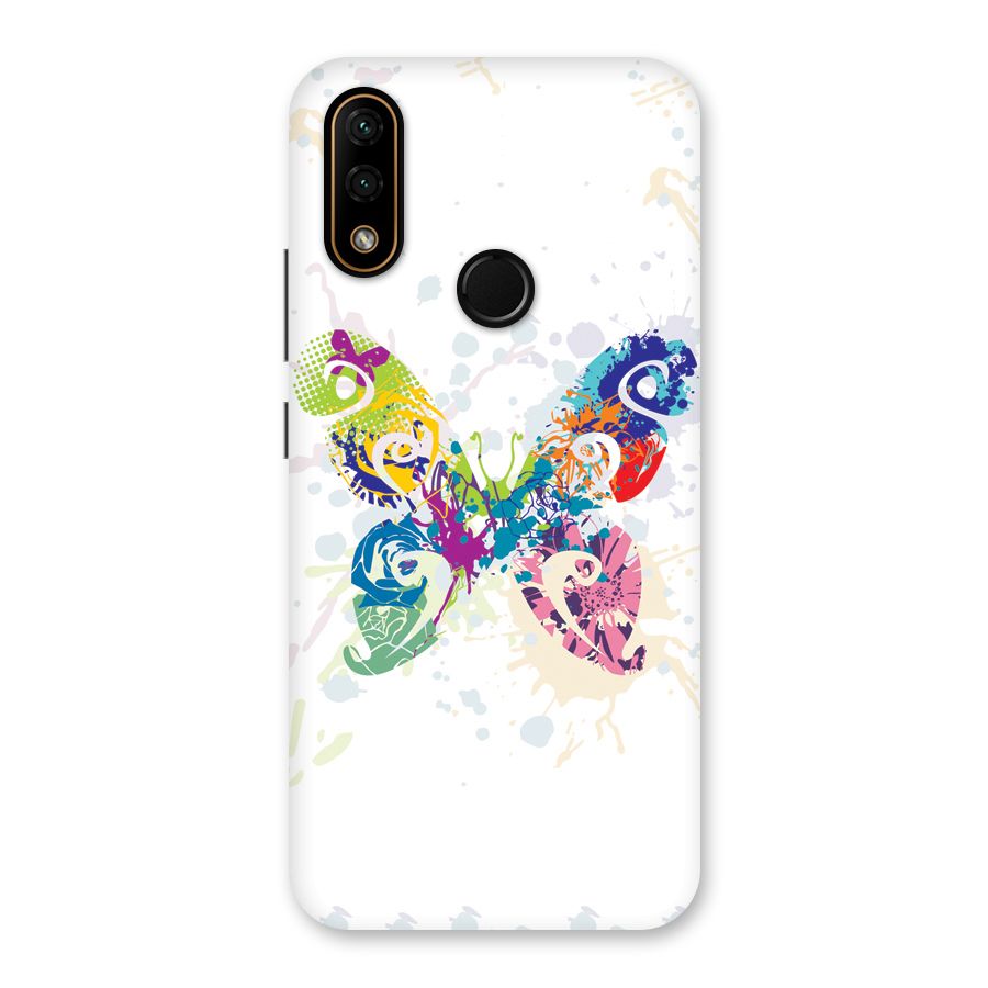 Abstract Butterfly Back Case for Lenovo A6 Note